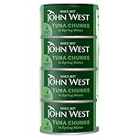 John West Tuna Chunks in Springwater 4 x 125g