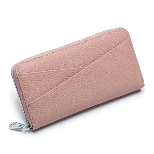 Cowhide Vegetable Tanned Leather Card Case Multi Card Position Coin Purse for Men and Women