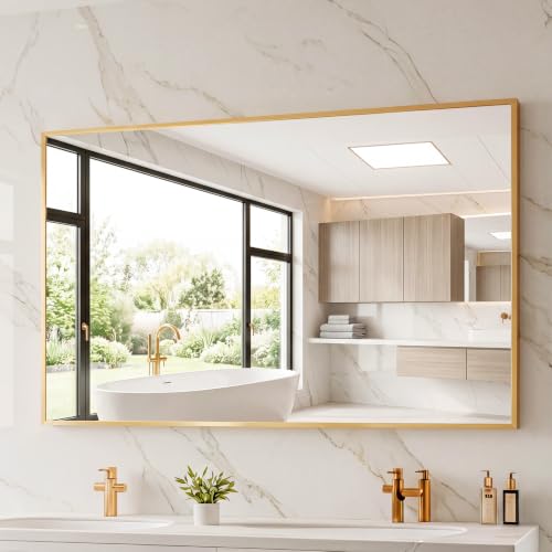 NEWBULIG Bathroom Wall Mirror, Vanity Mirror, 30x40 Inch