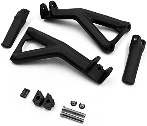 HASkulle Powersports Foot Pegs Floor Boards Body Frame Parts Bracket Pedal For Passenger 2018-2020 Ducati Panigale V4/S Motorcycle Parts Black Rear Foot Peg