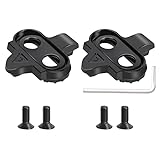 Fahrrad Fahrrad Schuh Platte Set, SPD kompatible Fahrrad Pedal Cleats, Fahrrad Stollen Set SPD Stollen für Männer und Frauen Mountainbike Schuh Spinning Cycling