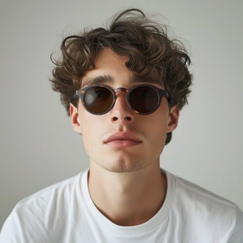 Image of LONDON MOLE Graduate sunglasses | Cool round panto shaped glasses | Men's Women's Unisex | Spring hinges