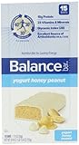 Balance Bar Complete Nutritional Food Bar, Yogurt Honey Peanut, 1.76 oz. Bars, 15 Count