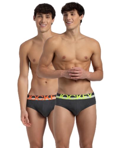 Image of Jockey FP01 Men's Super Combed Cotton Solid Brief with Ultrasoft Waistband