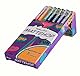Pentel Mattehop K110V Gelroller mit hochdeckender Tinte in mattem Finish, 1.0 mm, dream colours (7 Stück farblich sortiert)