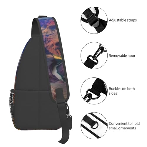 Mochila de Pecho Cruzada para Hombre Sling Diagonal miniatura 5