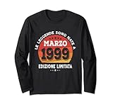 24 anni compleanno le leggende sono nate nel marzo 1999 maglia a manica