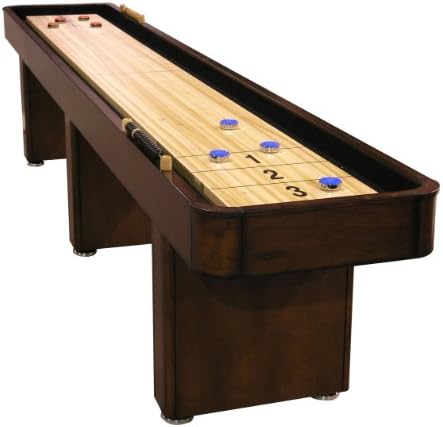 Fairview Game Rooms ® 12' Shuffleboard Table, in Chestnut Finish