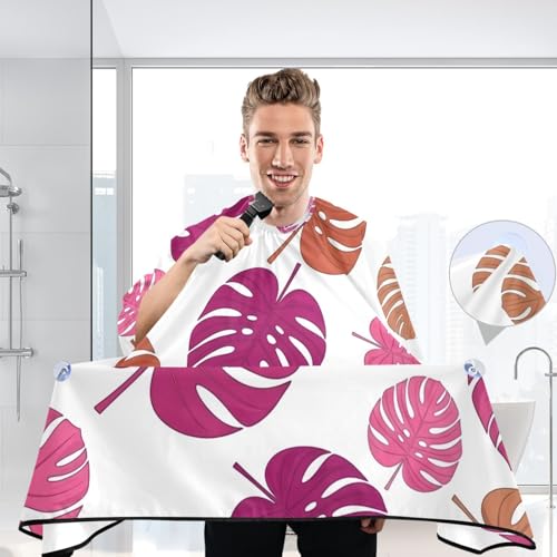 Capa de barbería impermeable con cierre ajustable para hombre miniatura 6