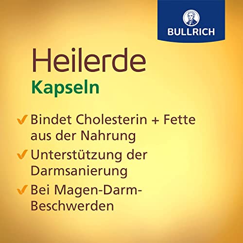 Bullrich Heilerde Kapseln | Linderung von Magen-Darm-Beschwerden und Unterstützung bei der Darmsanierung | Bindet… - Image 3