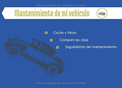 Mantenimiento de mi vehículo: Libro mantenimiento coche | Registro de mantenimiento vehiculo | Segu Mantenimiento de mi vehículo: Libro mantenimiento coche | Registro de mantenimiento vehiculo | Segu