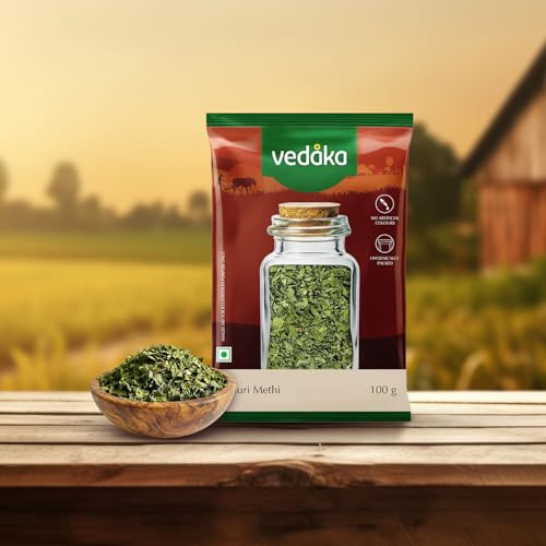 Image of Amazon Brand - Vedaka Kasuri Methi, 100g