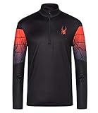 FRENCH TERRY Knit Longsleeve Spyder WEBSTRONG Herren Half-Zip Ski Rolli Pullover - XXL