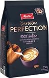Melitta Barista Perfection 100% Indien, Ganze Kaffee-Bohnen 750g, ungemahlen, Single-Origin-Kaffee, Arabica-Robusta-Blend, langsame Trommelröstung, Espresso, Stärke 5