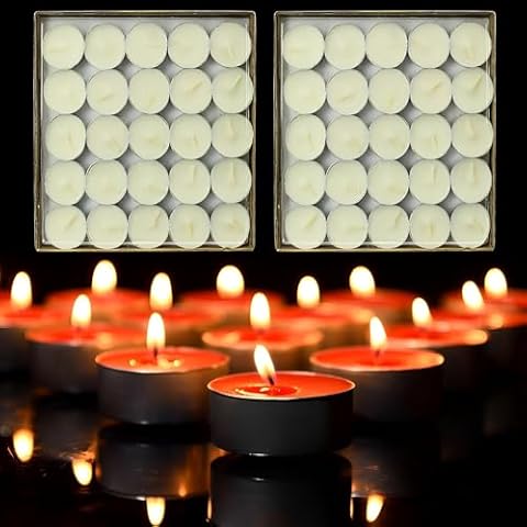 Lot de 50 Bougies Chauffe-Plat CINY Cover