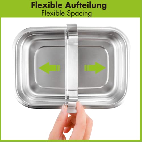 Contenitore per il pranzo in acciaio inox - il