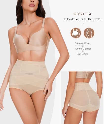 Tummy Control Shapewear Panties for Women-High Waisted Body Shaper Underwear Seamless Shapewear Panty Girdle2