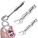 Jicyor 4pcs Spaghetti Server Acciaio Inox Resistente Calore Set Posate per Spaghetti Professionale Piccolo Strumento per Pasta Cottura
