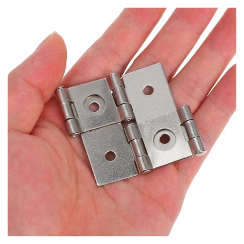 Charnières de porte robustes acier inoxydable clôture double ouverte 4 pcss - 6