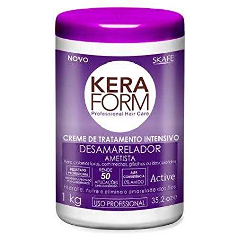 Creme De Tratamento Desamarelador Ametista, Skafe
