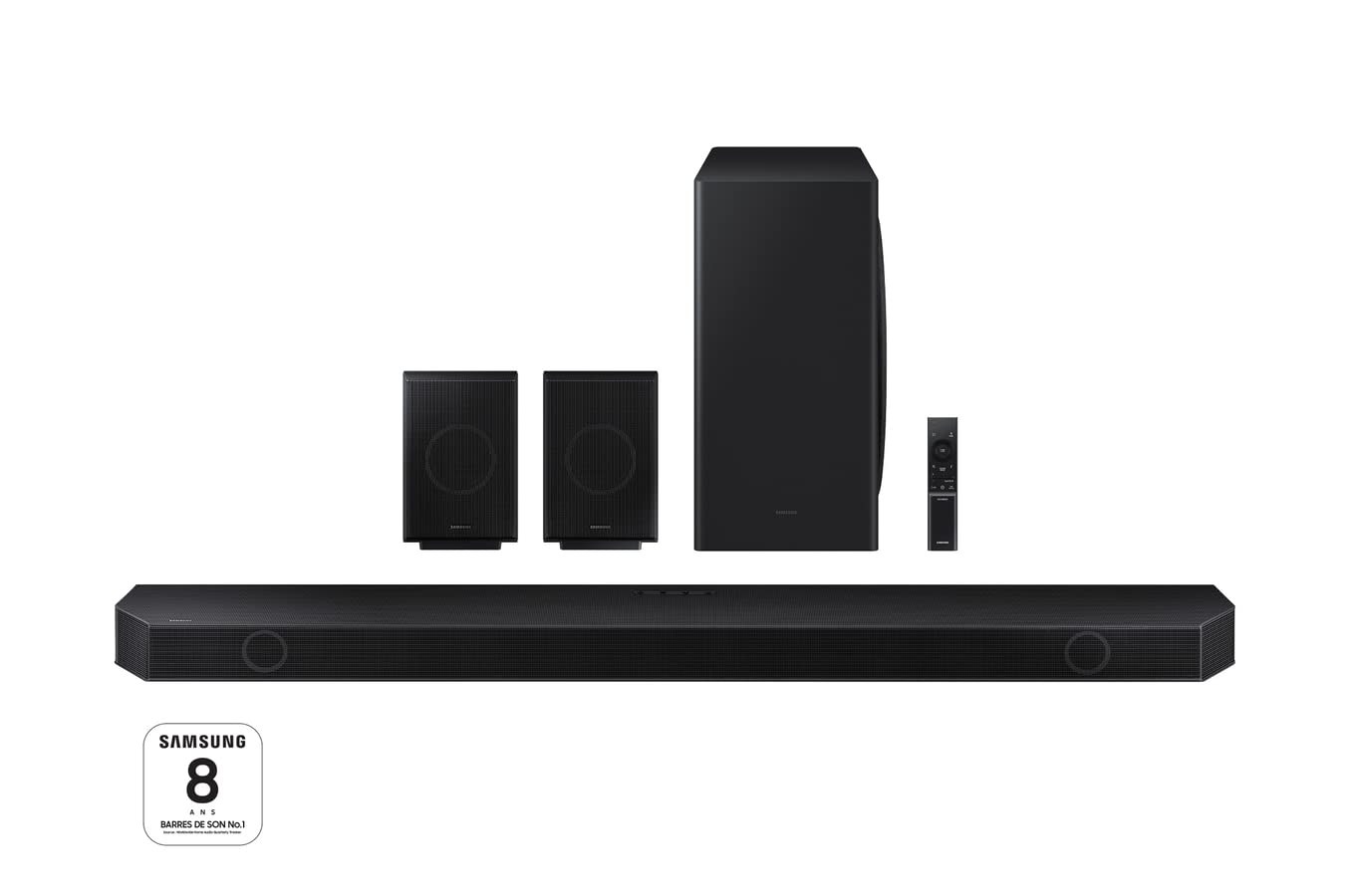 Samsung Soundbar HW-Q930B/ZF with Subwoofer and Speaker, 9.1.4 Channels 540W 2022, Optimised 3D Wireless Audio, Surround Cinema Effect