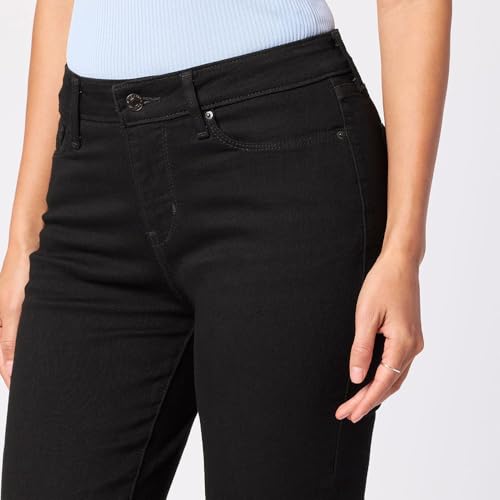 Image of Levi Strauss Signature Gold Women's Mid-Rise Bermuda Shorts Stretch Denim (Available in Plus Size)