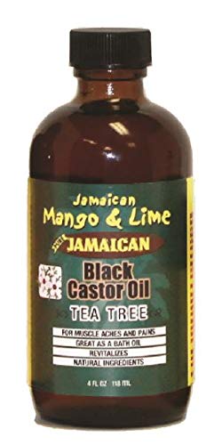 Jamaican Mango & Lime Jamaican Mango Black Castor Oil-Tea Tree (Pack of 2)