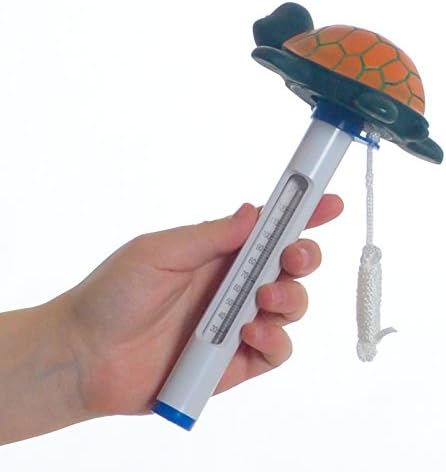Milliard Floating Pool Thermometer Turtle, Large Size with String, for Outdoor and Indoor Swimming Pools, Hot Tub, Spa and Pond