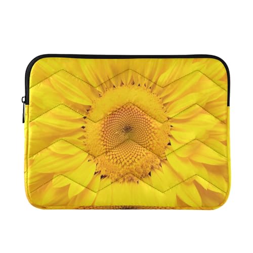 Funda para laptop 13-14 pulg. amarilla impermeable resistente