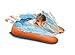 Bestway 52254E Single Water Slide, Orange/Blue