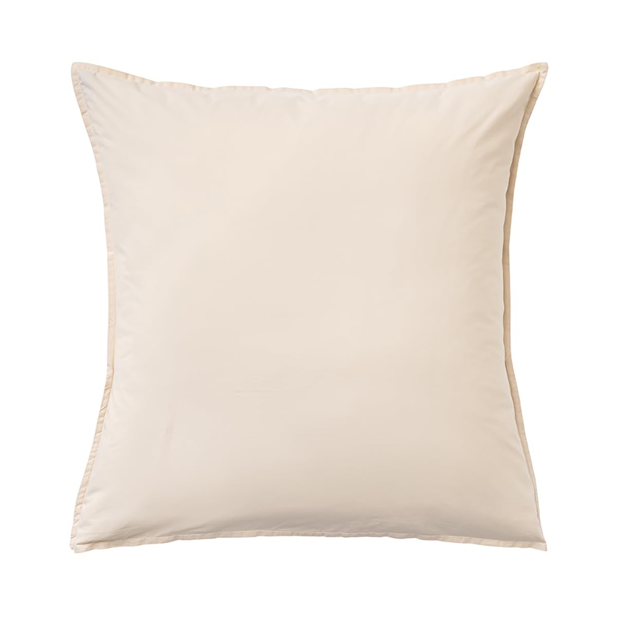 Plain Dyed Washed Cotton Percale Pillowcase 65 x 65 cm ESSIX