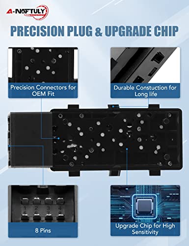 image for A-NAFTULY 6 Way Power Seat Switch Replacement for 2005-2015 Ford Musta