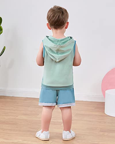 Image of SANMIO Toddler Baby Boys Clothes, Stylish Toddler Baby Boys Outfits Sweatshirt with Jeans Pants Set