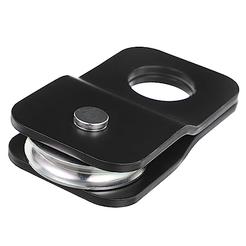 SOLUSTRE Block Towing Pulley for Utv Tractor Heavy Duty Block Reduces Winch Load Battery Loss for Off-Road Towing Applications