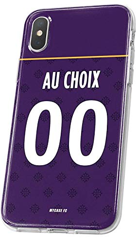 MYCASEFC - Cover personalizzabile con motivo calcio di Tolosa (Huawei P8 Lite 2017)