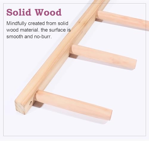 Support de tapis de yoga mural rangement rouleau en mousse bois 9 sections