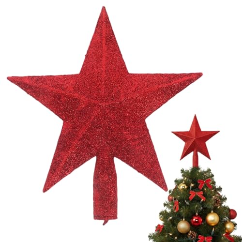 Weihnachtsbaumspitze Rot, Christbaumspitze Rot, Baumspitze...