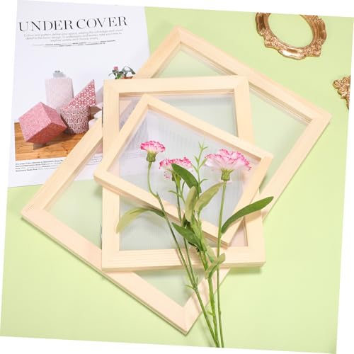 Cadres fabrication de papier HEALSOPTHY en bois double couche - 2