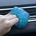 HFZRZFH Multipurpose Cleaning Gel for Car and Home - Professional Auto Detailing Putty, Keyboard Cleaner, Reusable, Eco-Friendly, Biodegradable, Lemon Scented, 5.6 oz (Blue)