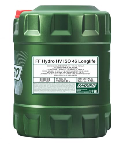 FANFARO FF2202-20 Aceite hidráulico Líquido hidráulico