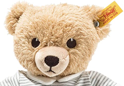 Steiff Kuscheltier Bär mit Namen Bestickt - Schlaf-Gut-Bären, Niedliches Plüschtier Stofftier, Schmusetier Geschenk zur Geburt, Weihnachten, Geburtstag