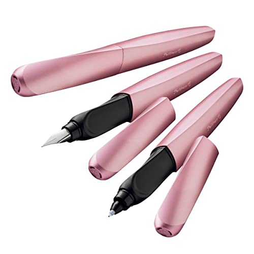 Pelikan 00806305 Twist Rollerball Pen (Universal For Right And Left-Handed Hands), Girly Rose, 1 Piece (Pack Of 1) #TOP5