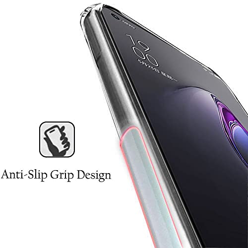 Image of TheGiftKart Back Cover Soft Case for Oppo Reno 8 5G | Best Camera Protection | Inbuilt Dust Plugs & Anti-Slip Grip | Ultra Clear Slim Case Cover for Oppo Reno 8 5G (Silicone, Transparent)