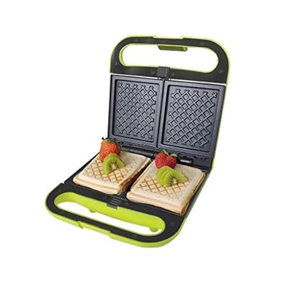 zZZ Egg Waffle Maker, Sandwich Waffle Maker, elektrischer Panini Toaster, Donut Making Machine, 700W Double Slot Steak…