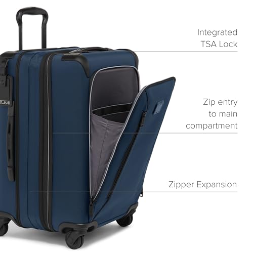 TUMI - Aerotour International Expandable 4 Wheeled Carry On - Navy - Gifts for Men & Women - Travel Gift - Men's Gifts - Image 5