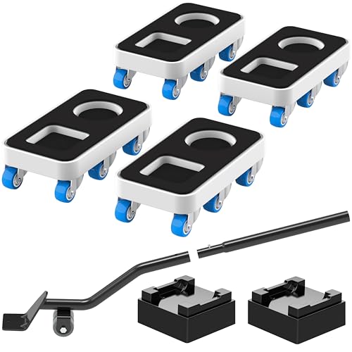 Kiss Core Furniture Dolly with Dual Groove Design: Furniture Sliders