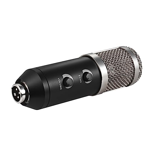 Microphone à condensateur pour webdiffusion avec support anti-vibration stable