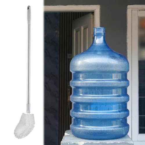 Cepillo de limpieza de botellas largo con cabezal flexible de alta densidad 4
