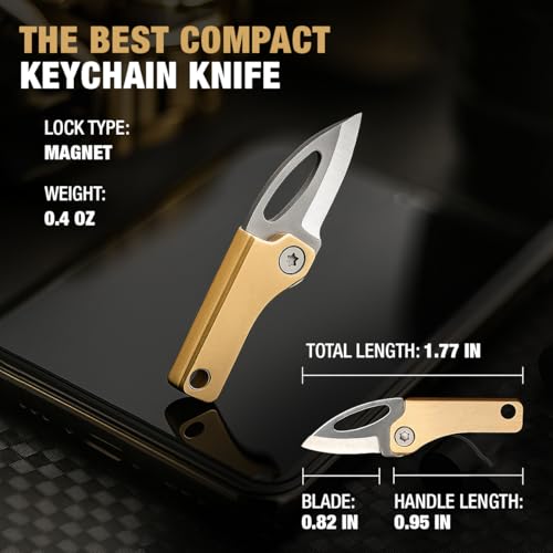 Mini Keychain Knife - 0.8