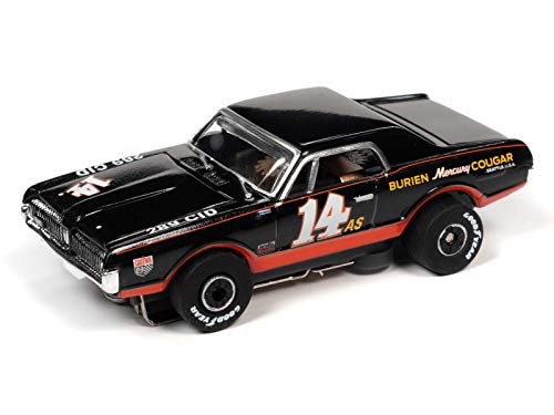 Auto World SC357-3 Thunderjet 1967 Mercury Cougar HO Scale Slot Car